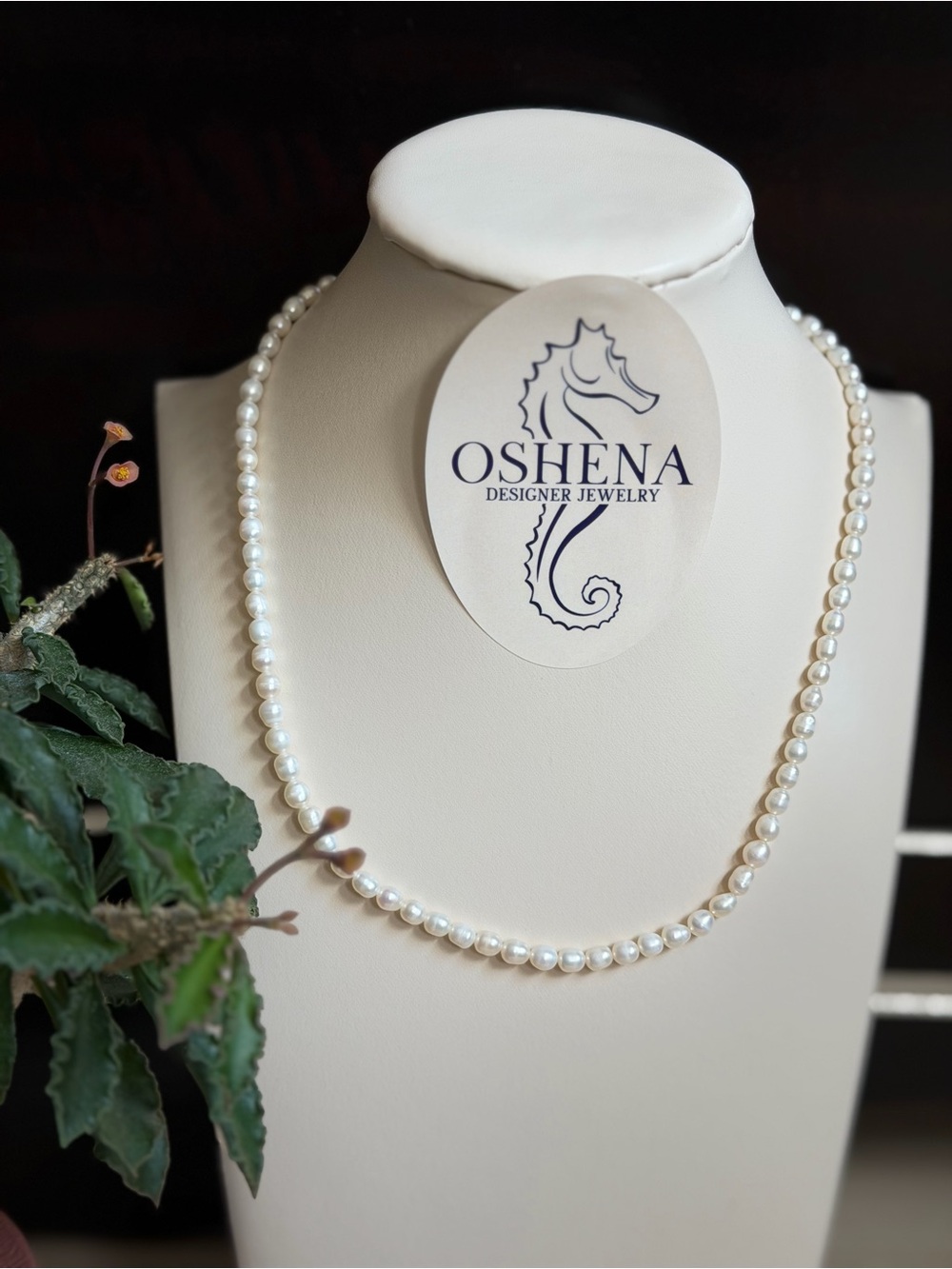 Oshena Lunea Pearl Necklace